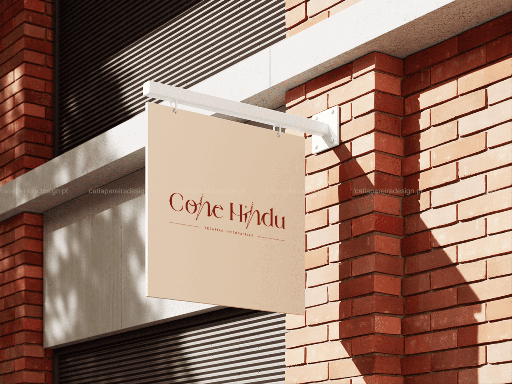 CatiaPereiraDesign-Logo-ConeHindu-OutdoorSign